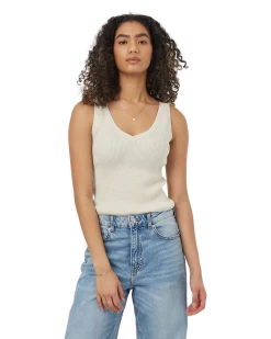 Tentree Highline Reversible Tank (Elm White Heather) -Tentree Sales Store T uX Z9A PhotoRoom.png PhotoRoom