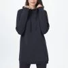 Tentree Oversized French Terry Hoodie Dress (Jet Black)