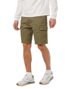 Tentree Twill Cargo Short (Olive Night Green) -Tentree Sales Store bUha jw0 PhotoRoom.png PhotoRoom