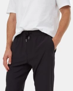 Tentree InMotion Pant Lined -Tentree Sales Store black activewear pants TCM5192 0164 4