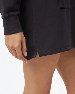 Tentree Organic Cotton French Terry Hoodie Dress 11 Tentree Organic Cotton French Terry Hoodie Dress -Tentree Sales Store black cotton hoodie dress TCW4525 0164 5