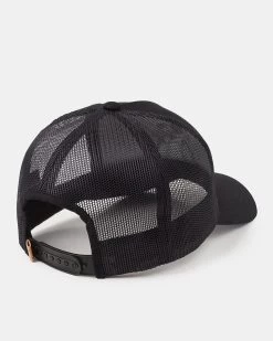 Tentree Seek The Outdoors Altitude Hat -Tentree Sales Store black graphic hat TAU4604 0164 3