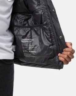 Tentree InMotion Padded Jacket -Tentree Sales Store black packable jacket TCM4584 0164 4