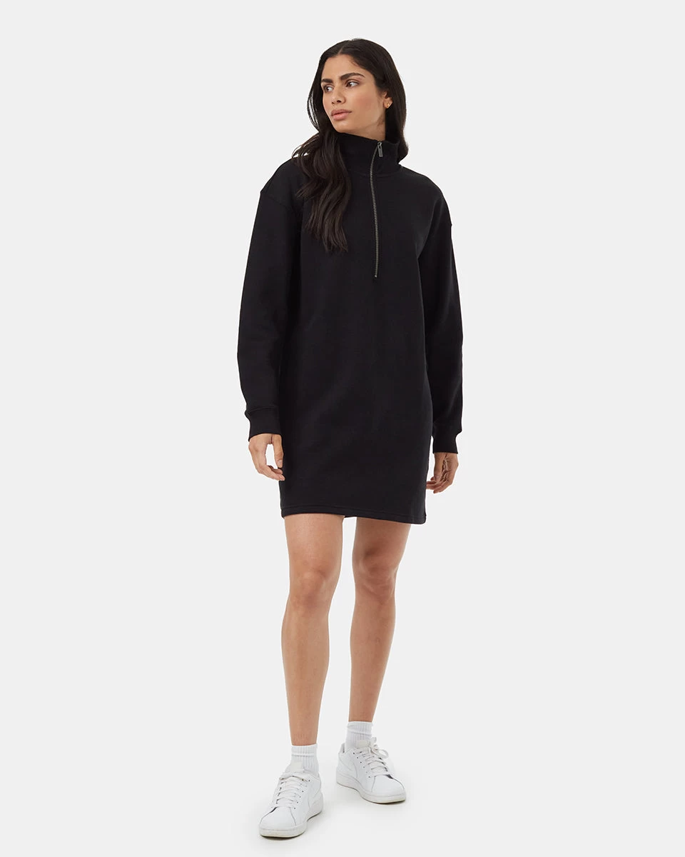 Tentree 1/4 Zip Fleece Dress 1 Tentree 1/4 Zip Fleece Dress