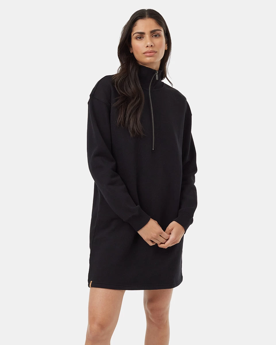 Tentree 1/4 Zip Fleece Dress 2 Tentree 1/4 Zip Fleece Dress - Image 2