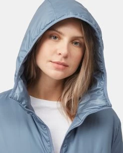 Tentree Cloudshell Padded Jacket -Tentree Sales Store blue eco friendly jacket TCW4648 2242 6
