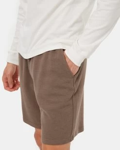 Tentree TreeTerry Sweatshort -Tentree Sales Store brown cotton shorts TCM5606 2398 4