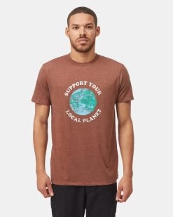 Tentree Support Your Local Planet T-Shirt