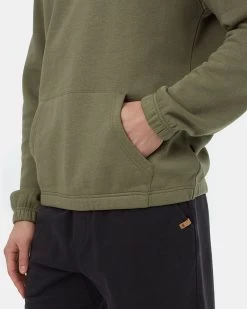 Tentree SeaFleece Snap Hoodie -Tentree Sales Store green basic snap hoodie TCM5033 2401 4