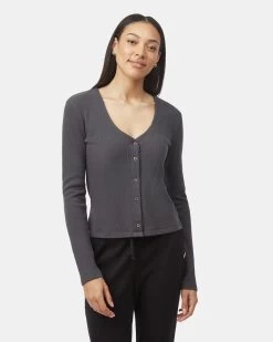 Tentree TreeWaffle Button Front