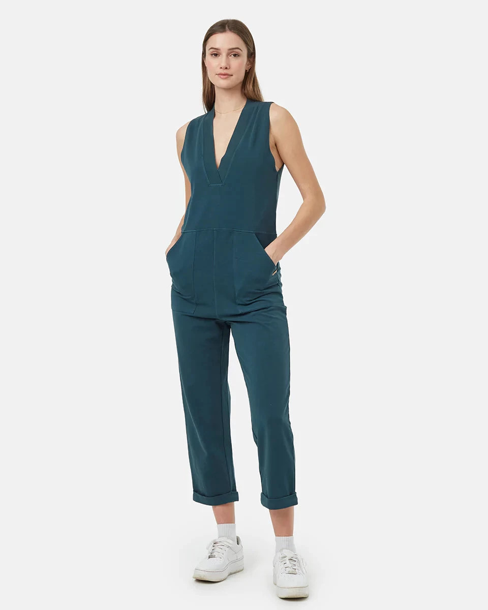 Tentree French Terry V-Neck Jumpsuit 1 Tentree French Terry V-Neck Jumpsuit