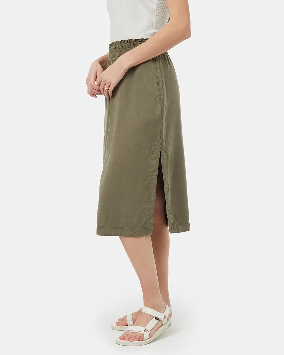 Tentree Tencel Midi Skirt 3 Tentree Tencel Midi Skirt - Image 3