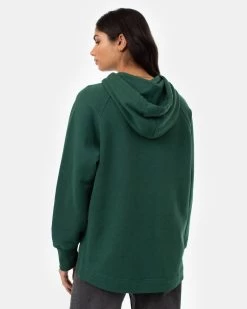 Tentree Treefleece Slit Hem Oversized Hoodie -Tentree Sales Store green oversized hoodie TCW4646 2276 400 5