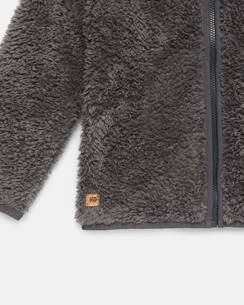 Tentree Kids EcoLoft Teddy Zip Front 3 Tentree Kids EcoLoft Teddy Zip Front - Image 3