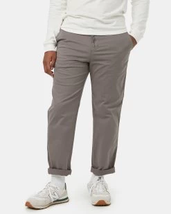 Tentree Stretch Twill Straight Pull On Pant