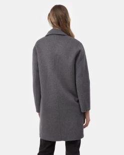 Tentree Wool Longline Coat 9 Tentree Wool Longline Coat -Tentree Sales Store grey wool coat TCW4529 2342 4
