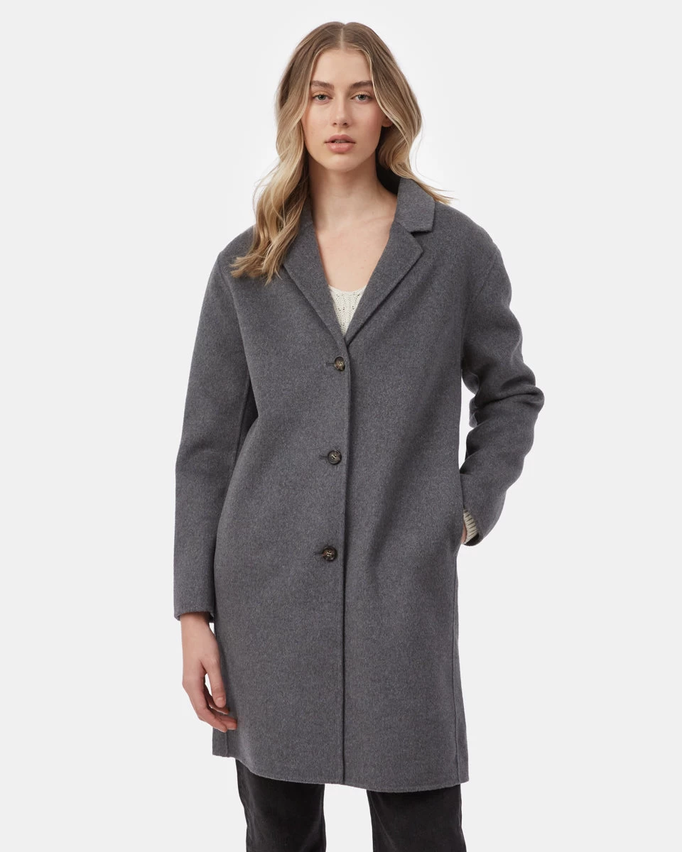 Tentree Wool Longline Coat 5 Tentree Wool Longline Coat - Image 5