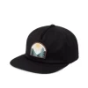 Tentree Scenic Snapback Hat (Meteorite Black/Green Bay)