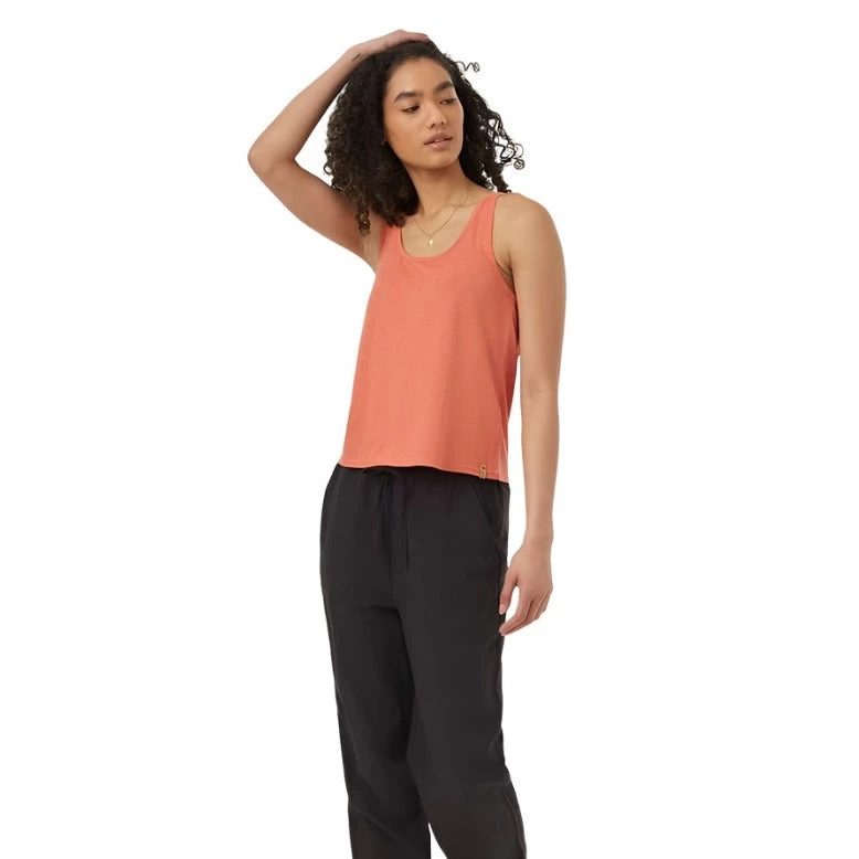 Tentree Treeblend Double Scoop Tank (Terracotta Heather) 4 Tentree Treeblend Double Scoop Tank (Terracotta Heather) - Image 4