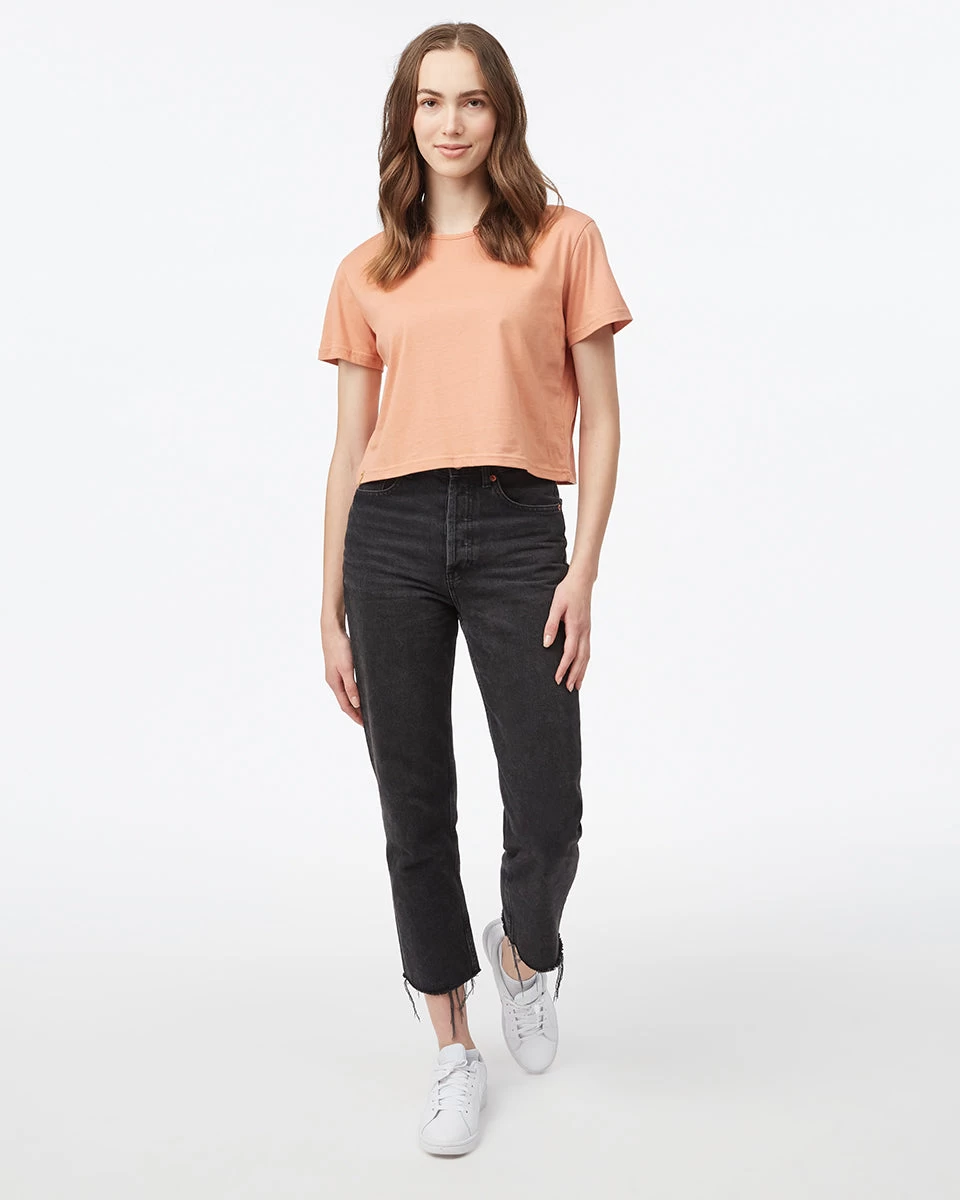 Tentree Organic Cotton Relaxed Cropped T-Shirt 2 Tentree Organic Cotton Relaxed Cropped T-Shirt - Image 2