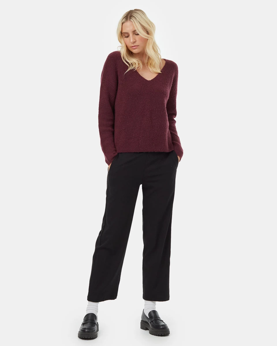 Tentree Highline Fuzzy V-Neck Sweater 2 Tentree Highline Fuzzy V-Neck Sweater - Image 2