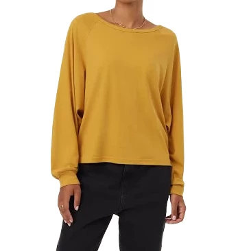 Tentree TreeBlend Raglan Longsleeve (Harvest Gold) 1 Tentree TreeBlend Raglan Longsleeve (Harvest Gold)