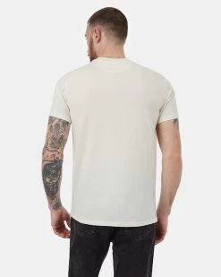 Tentree Recycle T-Shirt -Tentree Sales Store white cotton graphic tee TCM5069 2493 2