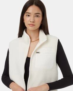 Tentree Ecoloft Vest 7 Tentree Ecoloft Vest -Tentree Sales Store white fleece vest TCW5260 2036 2