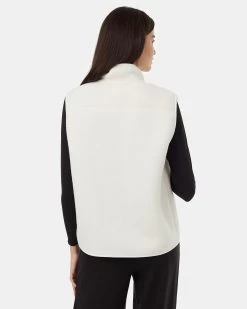 Tentree Ecoloft Vest 6 Tentree Ecoloft Vest -Tentree Sales Store white fleece vest TCW5260 2036 3