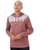 Tentree Women's Juniper Hoodie (Mesa Red/Heather White)
