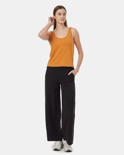 Tentree Treeblend Double Scoop Tank -Tentree Sales Store yellow basic tanktop TCW4919 2408 1